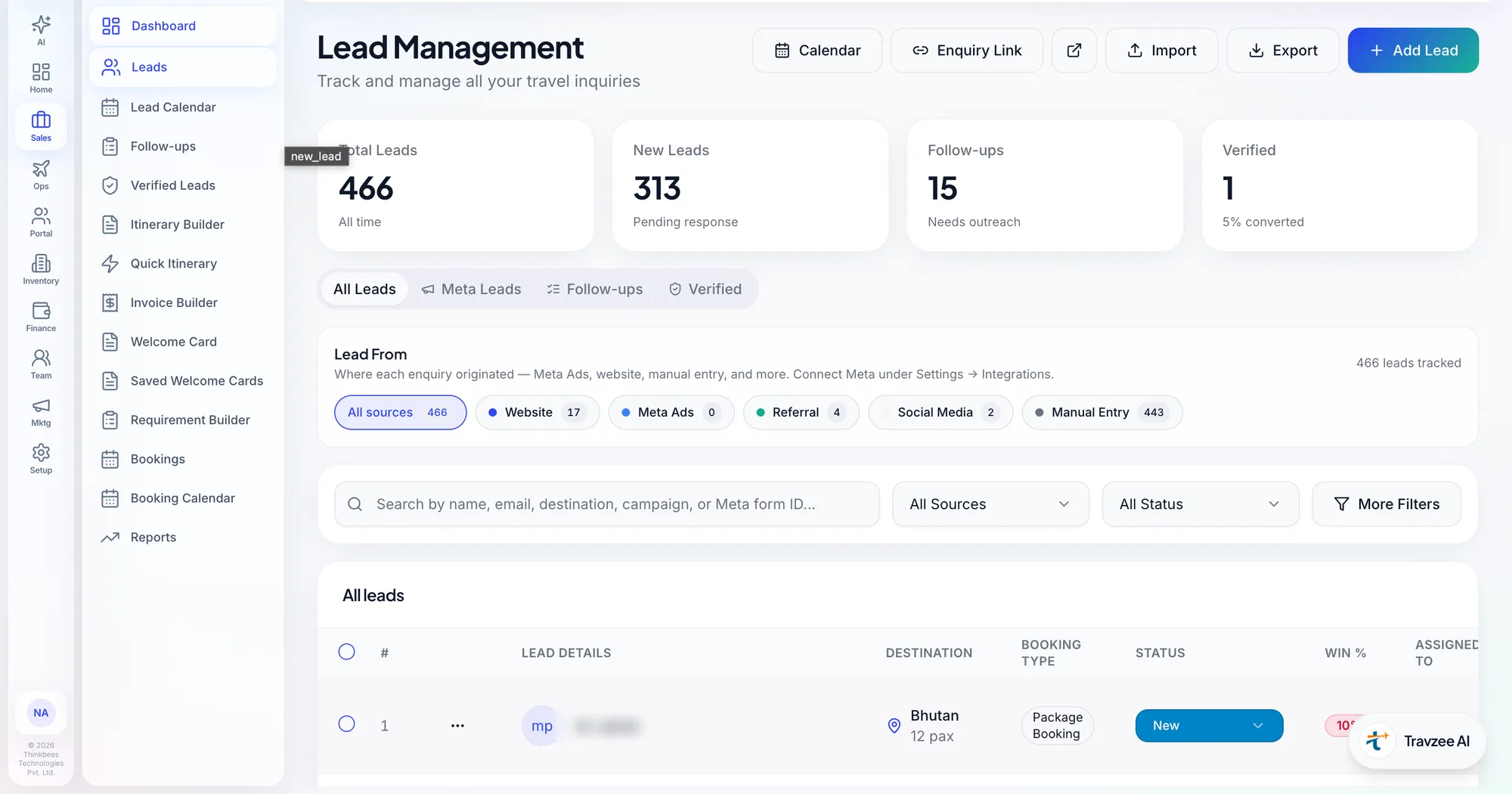 Travzee — product screenshot